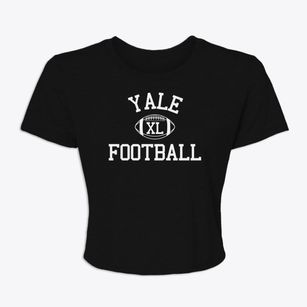 Yale School Classic Football Women's Crop Top