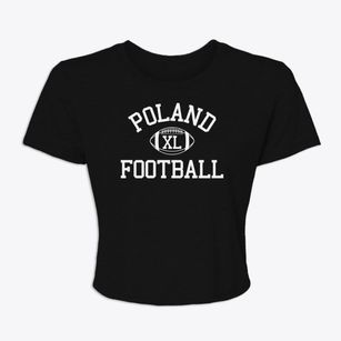 Poland Junior High School Classic Football Women's Crop Top