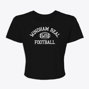 Windham Real School Classic Football Women's Crop Top