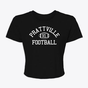 Prattville Junior High School Classic Football Women's Crop Top