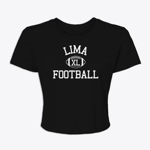 Lima Primary School Classic Football Women's Crop Top