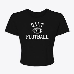 Galt High School Classic Football Women's Crop Top