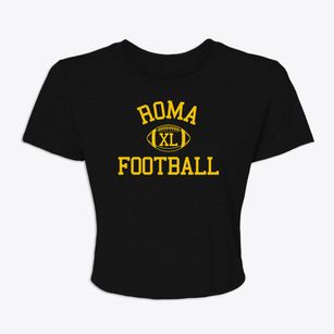 Roma Intermediate School Classic Football Women's Crop Top