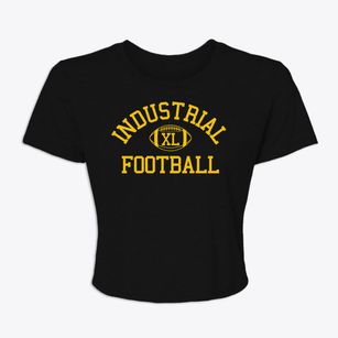 Industrial Junior High School Classic Football Women's Crop Top