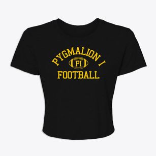 Pygmalion I School Classic Football Women's Crop Top