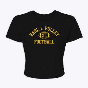 Earl L Pulley Vocational Center Classic Football Women's Crop Top