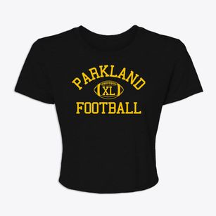Parkland Lutheran School Classic Football Women's Crop Top