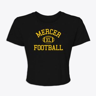 Mercer School Classic Football Women's Crop Top