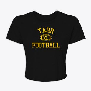 Tarr Valley Sda School Classic Football Women's Crop Top