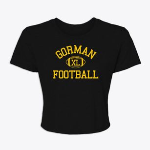 Gorman Learning Center Classic Football Women's Crop Top