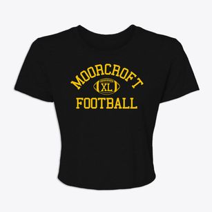 Moorcroft High School Classic Football Women's Crop Top