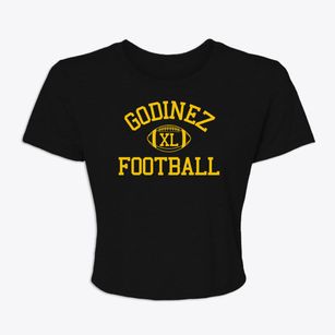 Godinez High School Classic Football Women's Crop Top