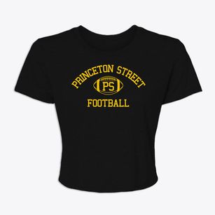 Princeton Street School Classic Football Women's Crop Top