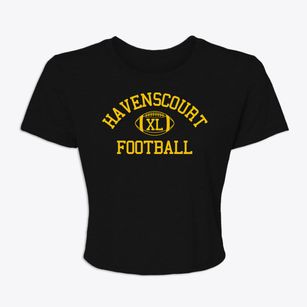 Havenscourt Junior High School Classic Football Women's Crop Top
