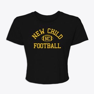 New Child School Montessori Classic Football Women's Crop Top