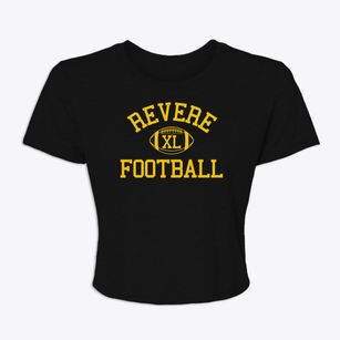 Revere High School Classic Football Women's Crop Top