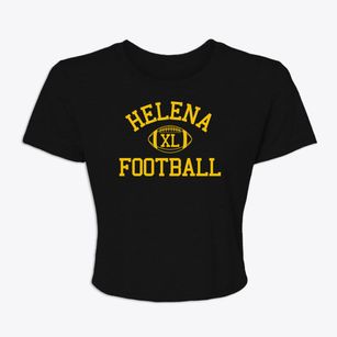 Helena High School Classic Football Women's Crop Top
