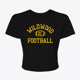 Wildwood Christian School Classic Football Women's Crop Top