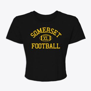 Somerset Academy Classic Football Women's Crop Top