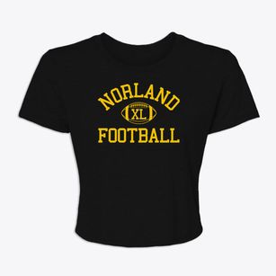 Miami Norland High School Classic Football Women's Crop Top