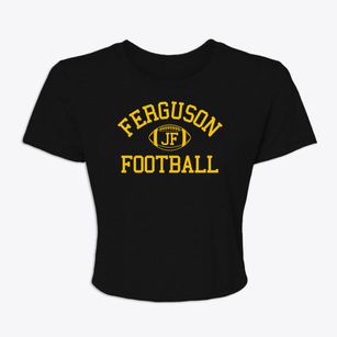 John A. Ferguson High School Classic Football Women's Crop Top