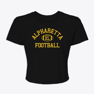 Alpharetta Christian School Classic Football Women's Crop Top