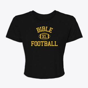 Bible Baptist School Classic Football Women's Crop Top