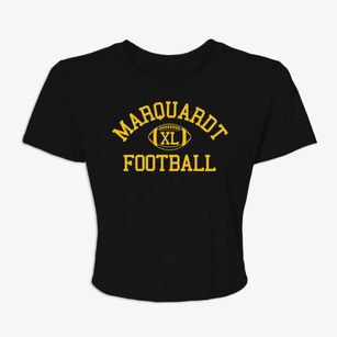 Marquardt School 6th Grade Center Classic Football Women's Crop Top