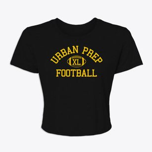 Urban Prep-west Campus Classic Football Women's Crop Top