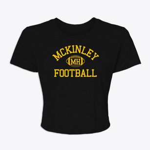 Mckinley Highland School Classic Football Women's Crop Top