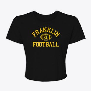 Franklin Magnet School Classic Football Women's Crop Top