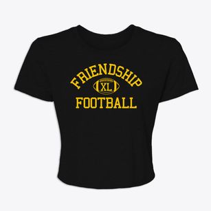 Friendship Junior High School Classic Football Women's Crop Top