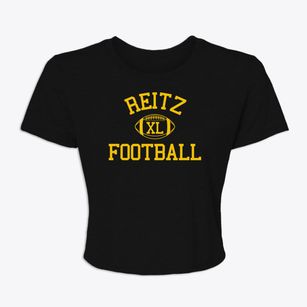 Reitz High School Classic Football Women's Crop Top