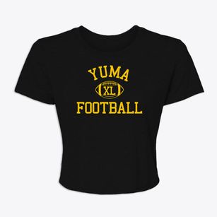 Yuma High School Classic Football Women's Crop Top