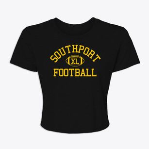 Southport High School Classic Football Women's Crop Top