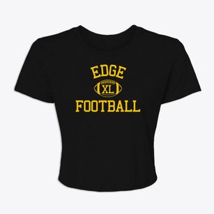 Edge Charter School Child & Family Classic Football Women's Crop Top