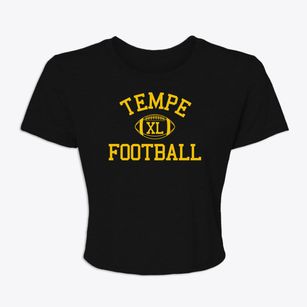 Tempe Montessori School Classic Football Women's Crop Top