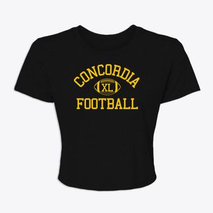 Concordia High School Classic Football Women's Crop Top