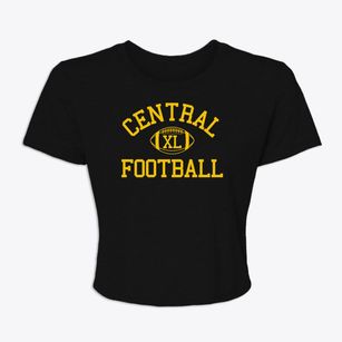 Central Primary School Classic Football Women's Crop Top