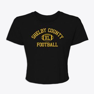 Shelby County Vocational Education Classic Football Women's Crop Top
