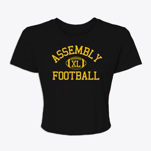 Assembly Christian School Classic Football Women's Crop Top