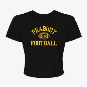 Peabody Magnet High School Classic Football Women's Crop Top