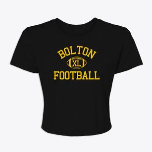 Bolton High School Classic Football Women's Crop Top