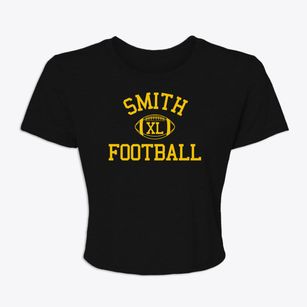 Smith Junior High School Classic Football Women's Crop Top