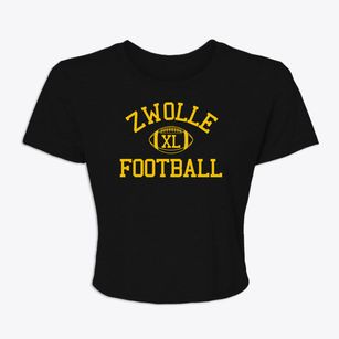 Zwolle High School Classic Football Women's Crop Top
