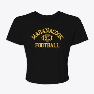 Maranacook Community School Classic Football Women's Crop Top