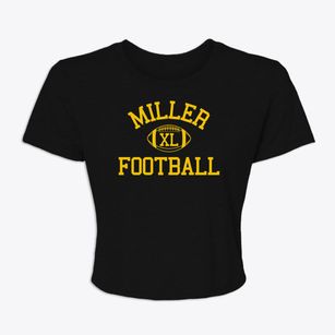 Miller School Classic Football Women's Crop Top