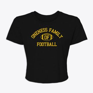 Oneness Family School Classic Football Women's Crop Top