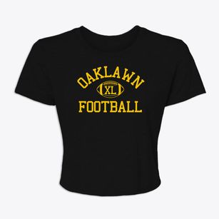 Oaklawn Visual & Performing Arts Magnet Classic Football Women's Crop Top