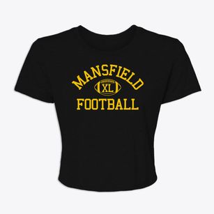 Mansfield High School Classic Football Women's Crop Top